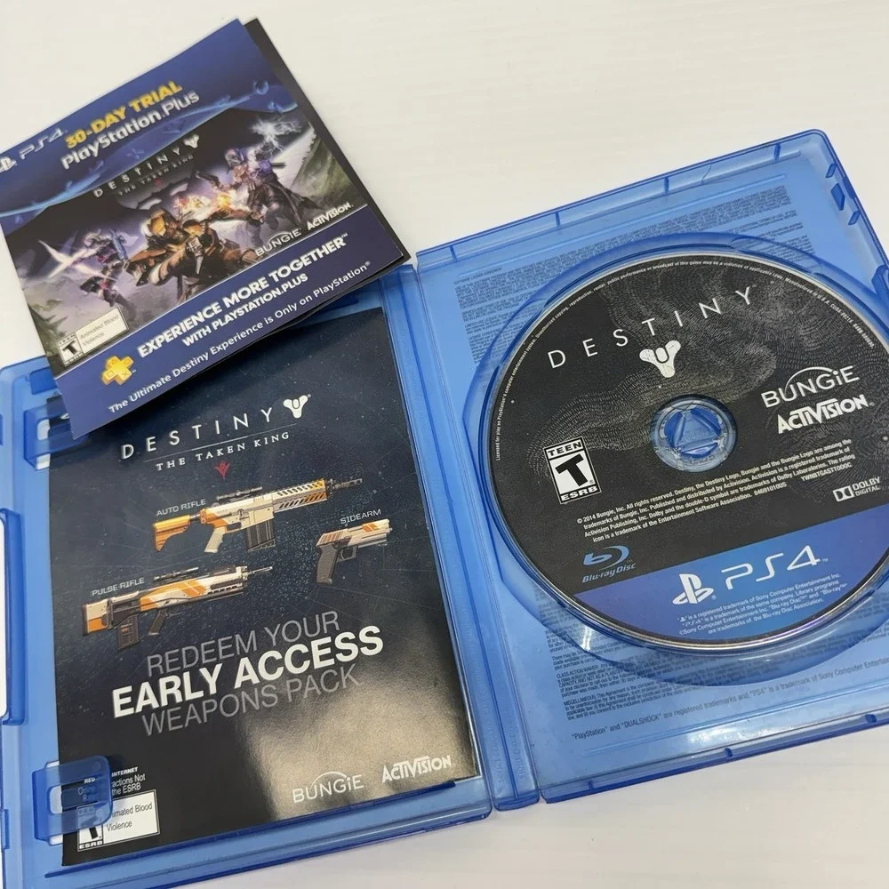 Destiny Forsaken Taken King Collection LOT Of 3 Sony Playstation Ps4 Bundle